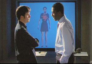 Vaughn warning Mike about staying close to Kirsty