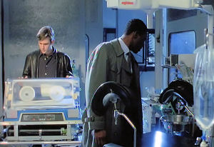 Mike and Vaughn find Mrs Seabrook's lab